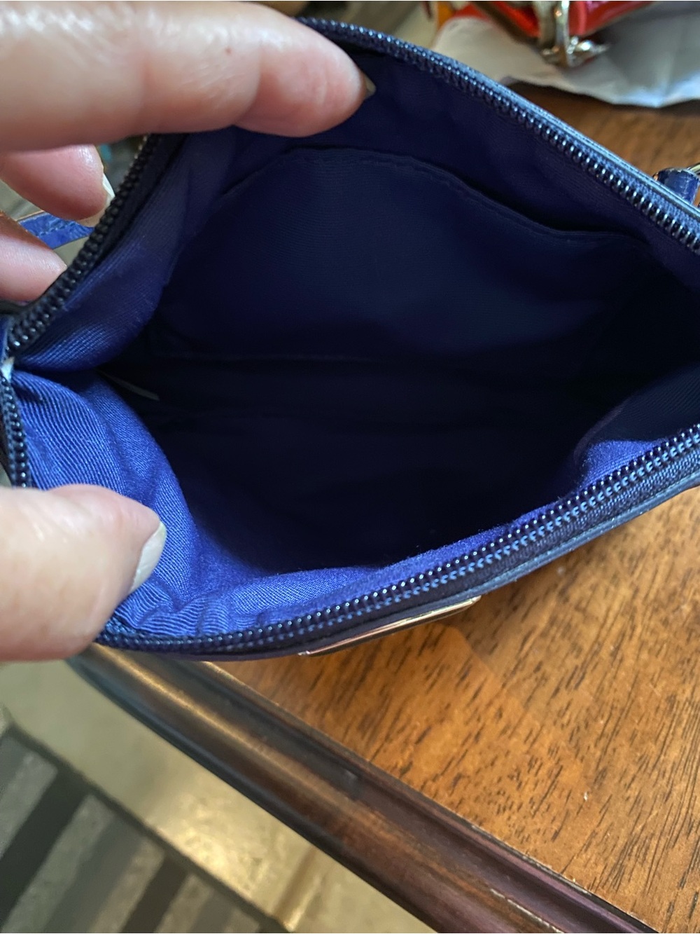 Coach Poppy Plaid wristlet - Picture 8 of 9